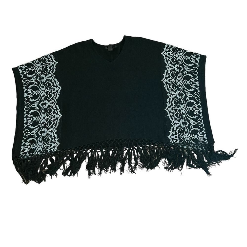Miracle body sweater cape/poncho L
